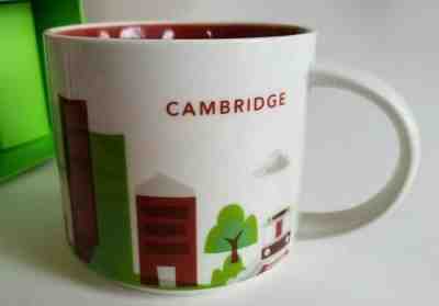 Starbucks CAMBRIDGE MA YAH Collection 14oz Coffee Mug YOU ARE HERE NEW In BOX - Sold on eBay Mar, 9th 2019 for $9.99