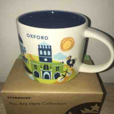 Starbucks City Mug Oxford England You Are Here YAH NWT 14oz Collectible Icon Mug - Sold on eBay Mar, 7th 2019 for $22.50