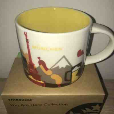NWT Starbucks MÜNCHEN MUNCHEN (MUNICH) Germany You Are Here YAH Collector Mug  - Sold on eBay Mar, 7th 2019 for $19.00