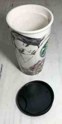 Starbucks 2013 Charlotte Ronson Ceramic 12 Oz Travel Tumbler Cup Mug FREE SHIP - Sold on eBay Mar, 10th 2019 for $39.99