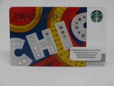 2013 "Chicago Theatre" Starbucks Card - New & Never Swiped - Pin Intact - Sold on eBay Mar, 8th 2019 for $2.25