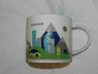 NWOT Starbucks You Are Here YAH Denver Colorado Coffee 14 oz. Mug Free Shipping! - Sold on eBay Mar, 9th 2019 for $16.95