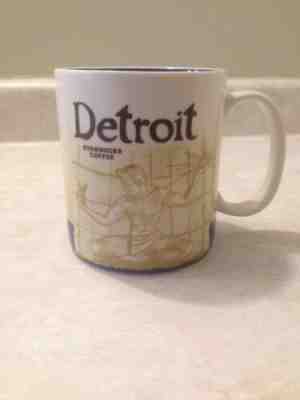 Starbucks Detroit Collector Series Mug 2013 16 Ounces  - Sold on eBay Mar, 7th 2019 for $25.00