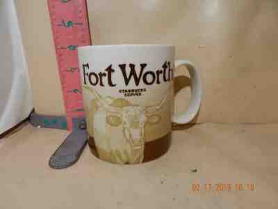 STARBUCKS CITY SERIES MUG , YOU ARE HERE - FORT WORTH  MUG FROM 2011, 16 OZ - Sold on eBay Mar, 4th 2019 for $18.50