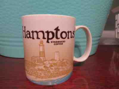 2010 hamptons starbucks coffee mug cup 16oz.  - Sold on eBay Mar, 6th 2019 for $16.50