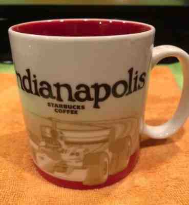 Starbucks Collectible INDIANAPOLIS 2009 collectible coffee mug. 16 oz - Sold on eBay Mar, 9th 2019 for $9.99