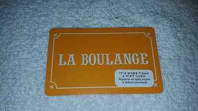 La Boulange Starbucks Co-Brand Collectible Gift Card - Sold on eBay Mar, 6th 2019 for $4.99