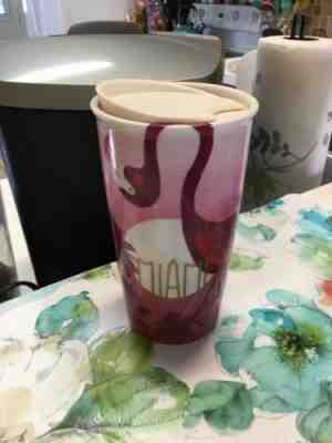 Starbucks Miami Ceramic Double Wall Traveler Tumbler 12 Ozs Cup New Coffee Tea - Sold on eBay Mar, 6th 2019 for $14.99