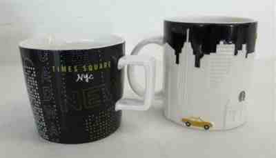 Starbucks Collectible Mugs New York City Skyline & NYC Times Square - Sold on eBay Mar, 9th 2019 for $14.48