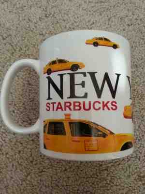 Starbucks New York city Barista Series 2001 Taxi mug Yellow cab - Sold on eBay Mar, 9th 2019 for $70.00