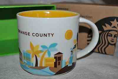 New Starbucks YOU ARE HERE ORANGE COUNTY COffee Tea Mug/Cup BOX - Sold on eBay Mar, 9th 2019 for $29.45