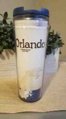  STARBUCKS 16oz. Blue Insulated TRAVEL TUMBLER 2004 Dolphin Series ORLANDO - Sold on eBay Mar, 8th 2019 for $15.00