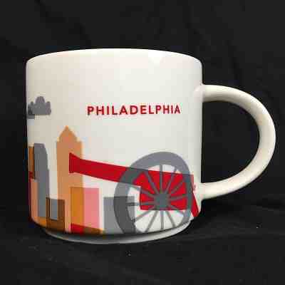 Philadelphia Starbucks You Are Here Collection YAH Coffee Tea Mug 2014 14 oz - Sold on eBay Mar, 8th 2019 for $19.00