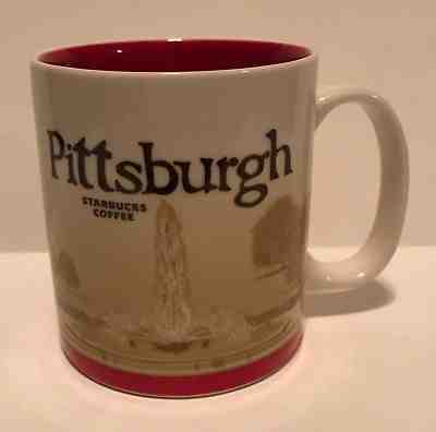 2010 Pittsburgh Starbucks Collector Series Mug Coffee Cup 16 oz. - Sold on eBay Mar, 7th 2019 for $24.99