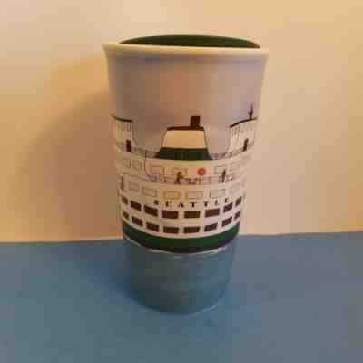 Starbucks NWT Seattle Washington WA Ferry Double wall Tumbler travel mug cup - Sold on eBay Mar, 4th 2019 for $34.95