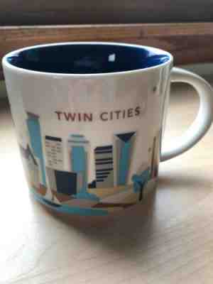 Starbucks Mug TWIN CITIES You Are Here Collection 2014 14 oz Starbucks Coffee - Sold on eBay Mar, 9th 2019 for $4.99