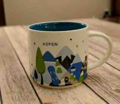 ASPEN COLORADO Starbucks Mug Yellow - You Are Here YAH Collection Series - Sold on eBay Mar, 4th 2019 for $8.99
