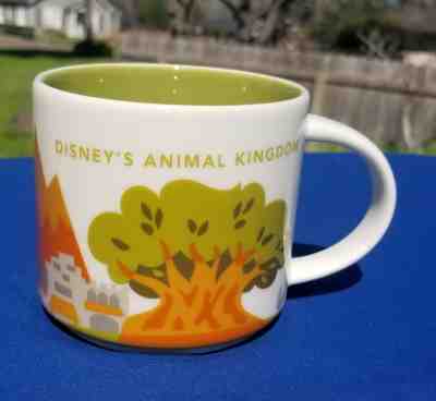 Starbucks Disney World Animal Kingdom You Are Here 14oz Ceramic Mug 1st YAH - Sold on eBay Feb, 24th 2019 for $65.00