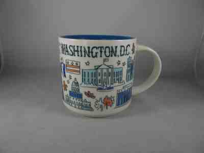 New Starbucks Washington, DC Been There Collection Cup Mug 14oz - Sold on eBay Mar, 16th 2019 for $15.00