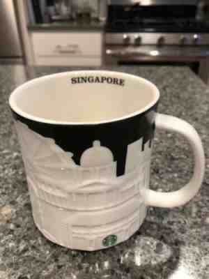 Starbucks Coffee Mug Relief City Collector Series SINGAPORE 16oz 2014 - Sold on eBay Mar, 14th 2019 for $24.95