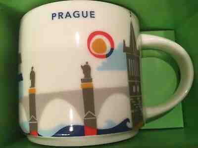 Starbucks City Mug, PRAGUE, «You Are Here» Collection, SKU Code,14oz. - Sold on eBay Mar, 14th 2019 for $54.00