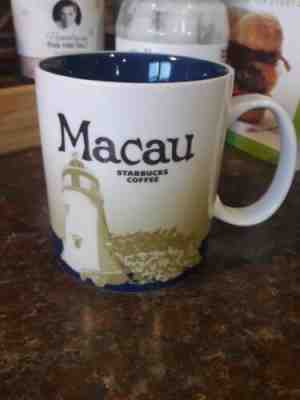 Starbucks Coffee Mug 16 oz. Global Icon City Macau Collector Series Mug 2009 - Sold on eBay Mar, 14th 2019 for $20.00