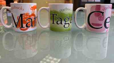 3 Starbucks 2008 Demi City Mug Collector Series RARE - MANILA, CEBU, TAGAYTAY - Sold on eBay Mar, 15th 2019 for $30.00