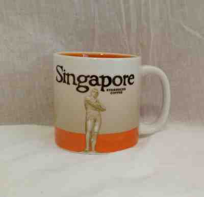 Starbucks Singapore Global Icon Coffee Demi Mug Espresso Cup 2016 3 oz Orange - Sold on eBay Mar, 16th 2019 for $24.95