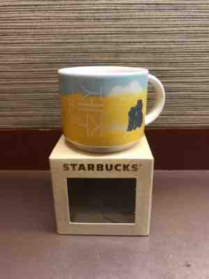 Jeju Flower Korea STARBUCKS 2017 Real City Demi Coffee Mug, 3 oz / 89 ml - Sold on eBay Mar, 12th 2019 for $22.95