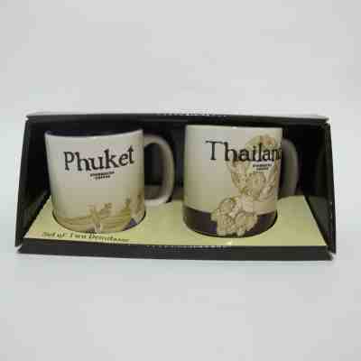 Starbucks Mug Phuket 3 oz. Demi Cup Set City mugs Thailand, Free tracking - Sold on eBay Mar, 16th 2019 for $14.59