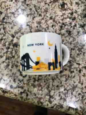 Starbucks New York You Are Here ORNAMENT Mini Mug Cup 2 FL OZ RARE No Box - Sold on eBay Mar, 16th 2019 for $5.20