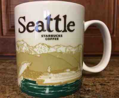 Starbucks Coffee 2009 Collector Series SEATTLE Coffee Mug 16 Fl Oz - Sold on eBay Mar, 16th 2019 for $10.50
