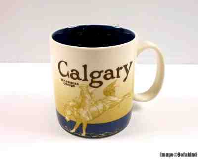 New Calgary Starbucks Global Icon Collector Coffee Mug Cowboy Horse ©2009 Stk#H - Sold on eBay Mar, 5th 2019 for $103.16