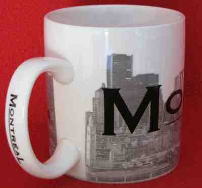 MONTREAL SKYLINE Starbucks Mug - Skyline Series One  - 2002 - USA Seller - NWOT - Sold on eBay Mar, 9th 2019 for $20.00