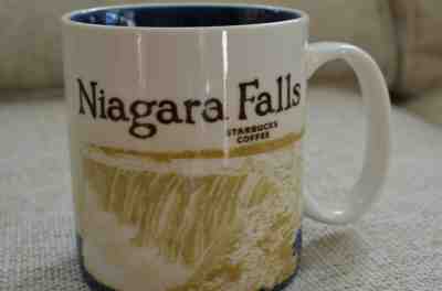 RARE STARBUCKS NIAGARA FALLS CANADA NY COLLECTOR MUG RETIRED 16oz - Sold on eBay Mar, 12th 2019 for $39.99