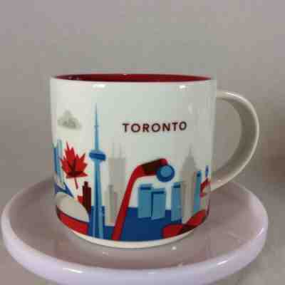 STARBUCKS YOU ARE HERE COLLECTION TORONTO CANADA 14OZ MUG SKU NO BOX - Sold on eBay Mar, 14th 2019 for $11.11
