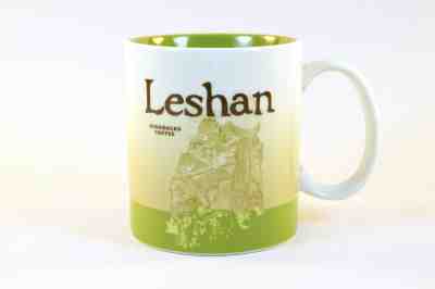 Starbucks China "LESHAN" City Mug Le Shan Great Buddha Sichuan Province 2017 US! - Sold on eBay Mar, 14th 2019 for $25.95