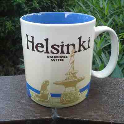 Original Starbucks City Mug 16 oz Helsinki Finland Series 2016-2017 Discontinued - Sold on eBay Mar, 16th 2019 for $35.00