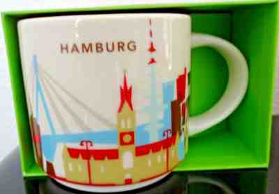 Starbucks Mug HAMBURG Germany Free shipping COLLECTION Box 14oz 414 ml YAH - Sold on eBay Mar, 16th 2019 for $49.95