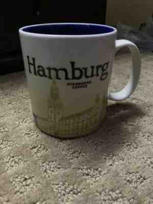 Starbucks Hamburg Germany City Global Icon Series 2009 Coffee Mug 16oz Cup - Sold on eBay Mar, 11th 2019 for $6.00