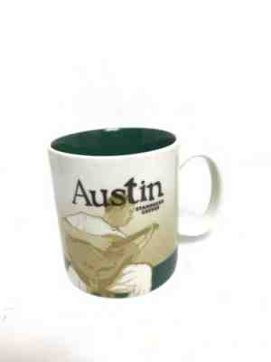 Starbucks Global Icon Collector Series Mug Austin City Guitar 16 oz 2009 Texas - Sold on eBay Mar, 16th 2019 for $24.00