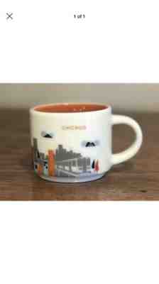 Starbucks 2oz Demitasse CHICAGO YAH You Are Here Mug Ornament Mini Cup no box - Sold on eBay Mar, 16th 2019 for $16.00