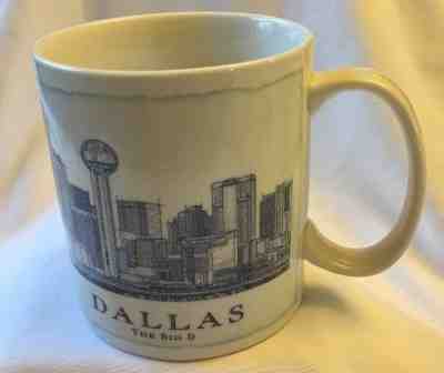 Starbucks Coffee Cup Mug DALLAS Architect Series Blue White 2007 - Sold on eBay Mar, 15th 2019 for $12.99