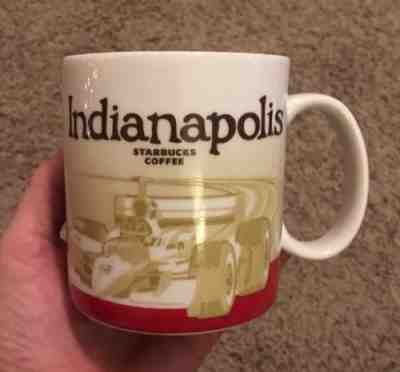 Starbucks City Icon Series 2012 Indianapolis Indiana Coffee Cup Mug 16oz. - Sold on eBay Mar, 11th 2019 for $20.00