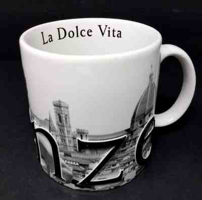 Starbucks 2003 Mug Firenze Barista Italian Edition II La Dolce Vita Mug Coffee  - Sold on eBay Mar, 15th 2019 for $34.96