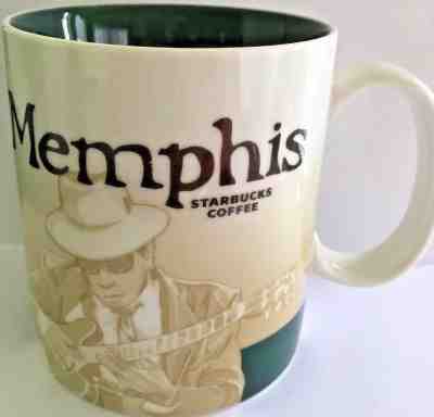 Starbucks Memphis Collector Series Mug 16 Ounces 2009  - Sold on eBay Mar, 15th 2019 for $22.90