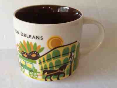Starbucks NEW ORLEANS Coffee Mug You Are Here Collection Cup YAH Collector - Sold on eBay Mar, 16th 2019 for $22.99