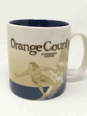 Starbucks ORANGE COUNTY Collector Series Ceramic Coffee Mug Cup Surfer 2012  - Sold on eBay Mar, 12th 2019 for $9.95