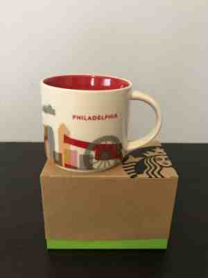 Starbucks You Are Here Mug Cup Philadelphia 14oz Used - Sold on eBay Mar, 16th 2019 for $9.99