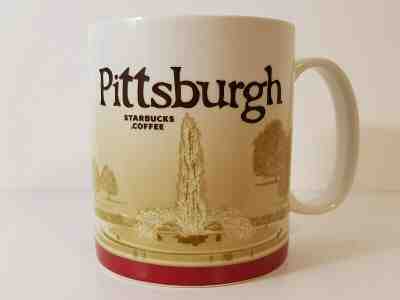 Starbucks 2012 Coffee Mug, PITTSBURGH, PA- City  Series Collector Edition 16oz  - Sold on eBay Mar, 12th 2019 for $16.00